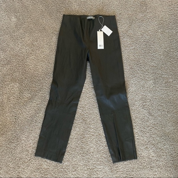 Leather Crop Pants - Picture 8 of 11
